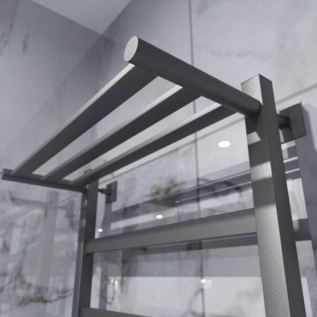 Полотенцесушитель электрический Altasan ПарусПроф ПарусПроф8050ПГ 55х80 серый