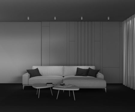 Светильник потолочный Maytoni Technical Conik gyps (Коник гипс) C001CL-GU10-W
