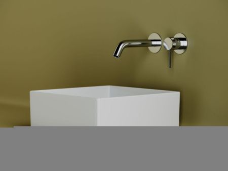 Раковина из сантехнического фарфора Ceramica Nova ELEMENT CN6068 40х40 накладная цвет белый без отверстий под смеситель