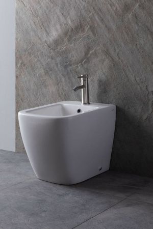 Биде напольное Allen Brau Infinity 4.21005.20 цвет белый