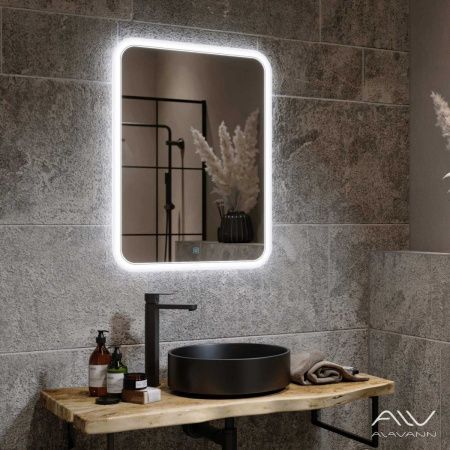 Зеркало с подсветкой Alavann Anna ALV0017001 60х80 подвесное