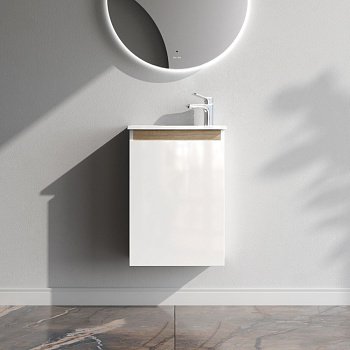 Тумба под раковину Am.Pm X-Joy M85AFHX0451WG 43х25х58 подвесная цвет белый