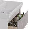 Тумба под раковину LeMark Combi LM03C70T-Beton 60х40 напольная цвет серый/белый
