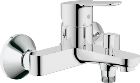 Смеситель Grohe BauEdge 23334000 настенный хром без термостата
