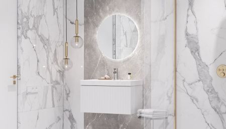 Тумба под раковину Velvex COMPO tp.COM.9696.70.1Y белый глянец 70х40 подвесная цвет белый