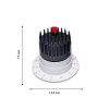 Светильник встраиваемый Favourite Mortise (Мортисе) 4426-1C