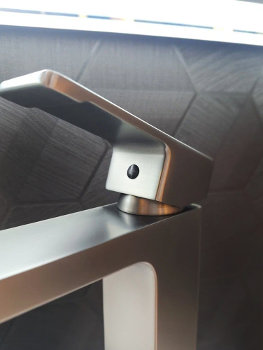 Смеситель для раковины AltroBagno Lamberto AltroBagnoLamberto010224GM на столешницу оружейная сталь - фото 5