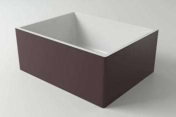 Раковина из искусственного камня Holbi HALLEY 1.02.012.11.2 53х40 встраиваемая цвет белый матовый