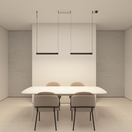 Трековый однофазный светильник Denkirs Belty grill (Белты грилл) DK5572-BK