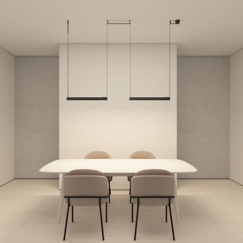 Трековый однофазный светильник Denkirs Belty grill (Белты грилл) DK5572-BK - фото 2