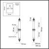 Светильник настенный Odeon Light Ula (Ула) 5404/28WL