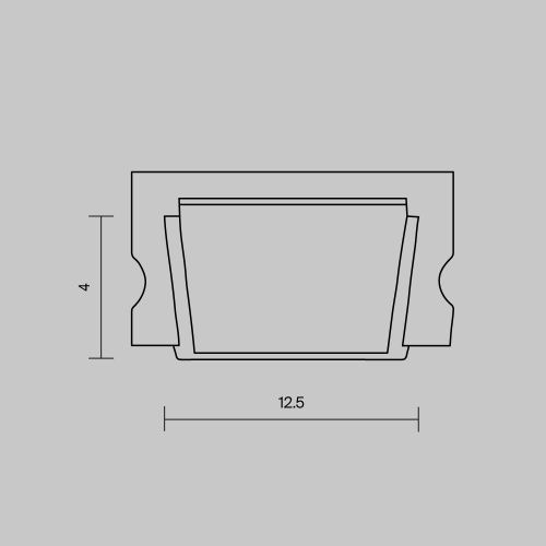 Рассеиватель для профиля Maytoni Led Strip 642021 - фото 5