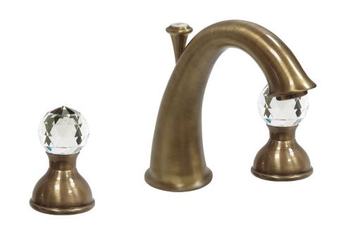 Смеситель Webert Karenina KA750101065 на раковину бронза - фото 2