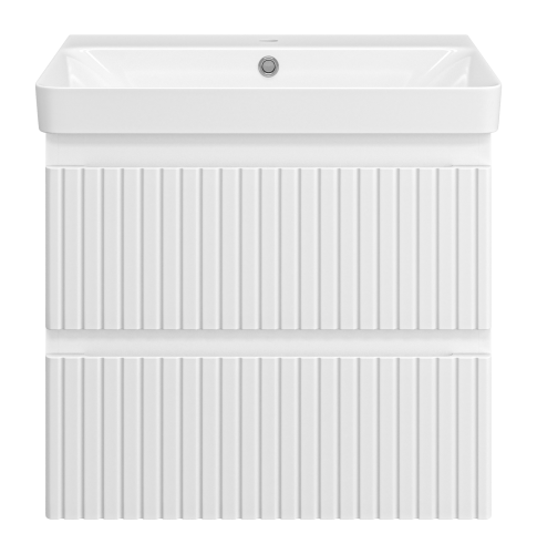 Тумба под раковину Brevita Victory VIC-09060-0102Я 56х45х49 подвесная - фото 2