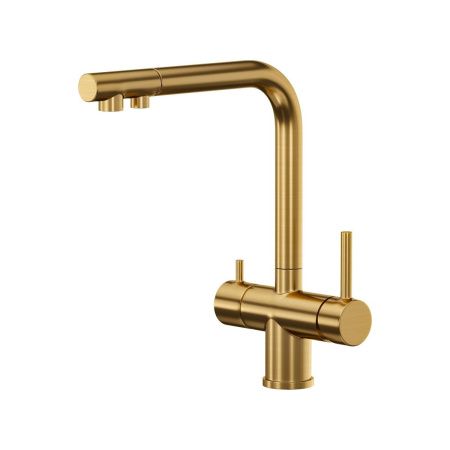 Смеситель для кухни Reflexion Lago RX9903GD на мойку золото