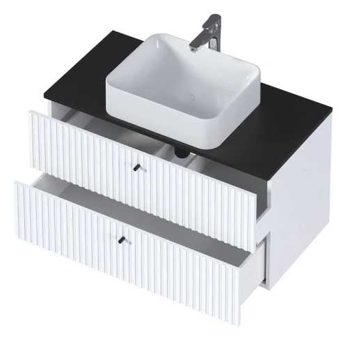 Тумба под раковину 1MarKa Desire Ц0000026591 90х50х49 цвет белый - фото 2