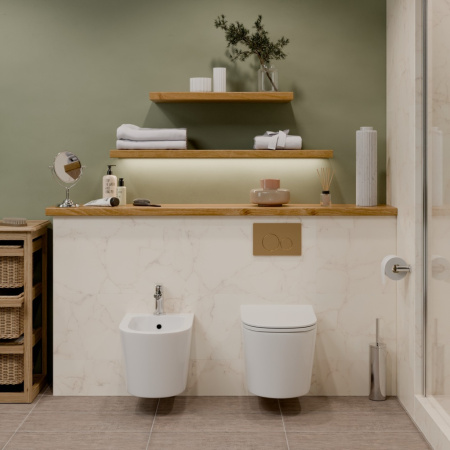 Биде Iberica Blanca Burgos bide IB.BRA.B12 подвесное