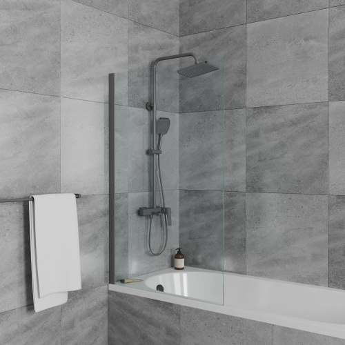 Душевая стойка Rush Thira TR3635-50Grey настенная цвет графит - фото 3