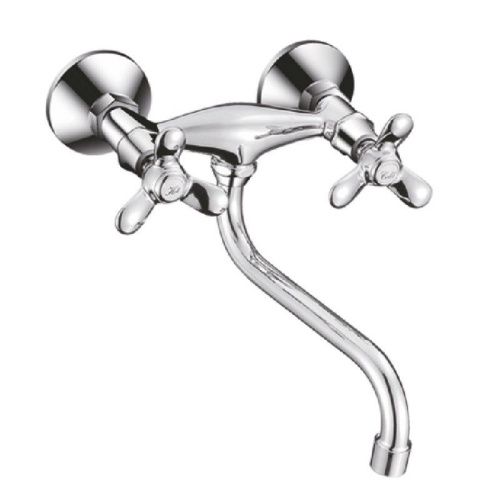 Смеситель для кухни Cron CN4612 настенный хром - фото 2