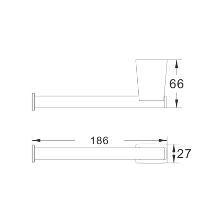 Бумагодержатель Shevanik SG57G SG5715G