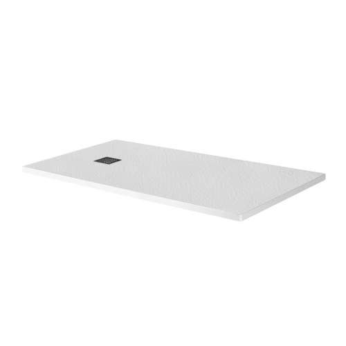 Душевой поддон BelBagno UNO TRAY-MR-UNO-AH-180/80-35-W-NO 180х80 искусственный мрамор белый - фото 2