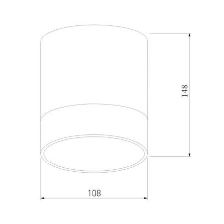 Уличный потолочный светильник Elektrostandard Light Led (Лигхт Лед) 4690389177941