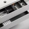 Тумба под раковину Sancos SNOB T SNT120W 120х40 подвесная цвет белый
