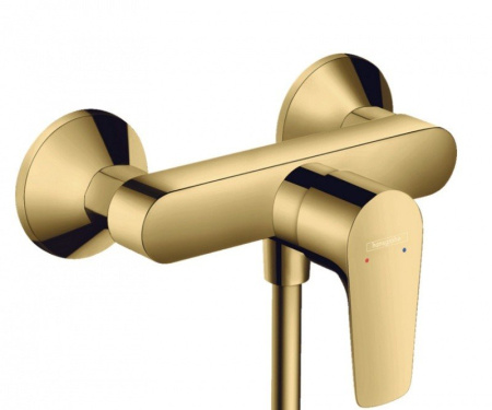 Смеситель Hansgrohe 71760990 настенный золото без термостата
