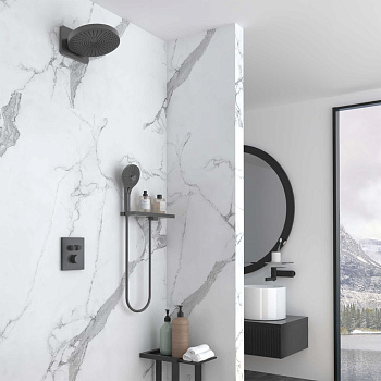 Душевая система Vincea Inspire VSFW-3I21MT1RGM встраиваемая в стену с термостатом