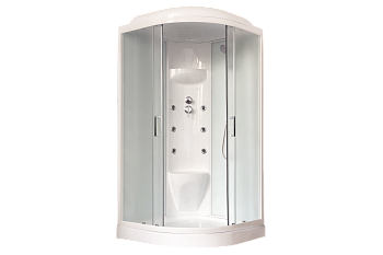 Душевая кабина Royal Bath НК RB100HK7-WC 100х100 четверть круга с крышей ориентация универсальная Душевая кабина Royal Bath НК RB100HK7-WC 100х100 четверть круга с крышей ориентация универсальная