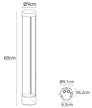 Ландшафтный светильник Arte Lamp New York (Нев Ыорк) A1660PA-1BK