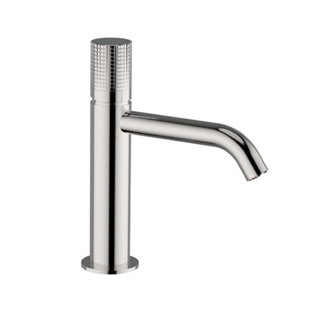 Смеситель Cisal X32 X1000504D1 на раковину/столешницу сталь шлифованная/брашированная