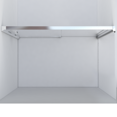 Душевая дверь Vincea Lugano VDS-1L130CLB-1 130х195 стекло прозрачное профиль черный