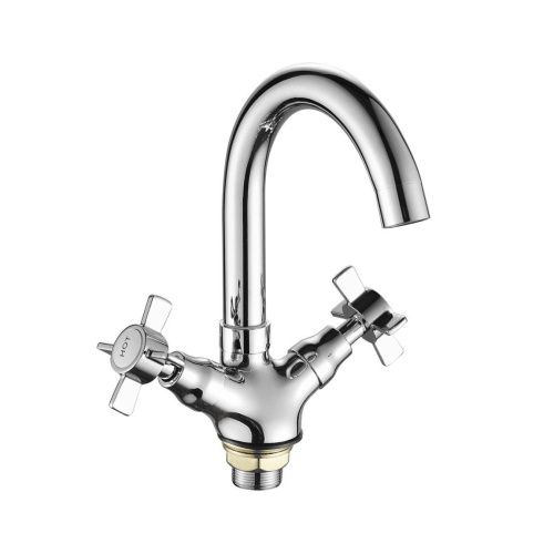 Смеситель Fashun A1324 на раковину хром - фото 2