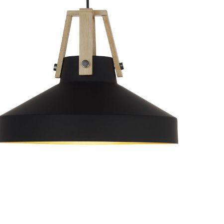 Светильник подвесной Lumina Deco Voli (Воли) LDP 8037-350 BK+GD