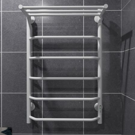 Полотенцесушитель электрический Маргроид Вид 6 06-8050-1051-9016R 55х80 белый