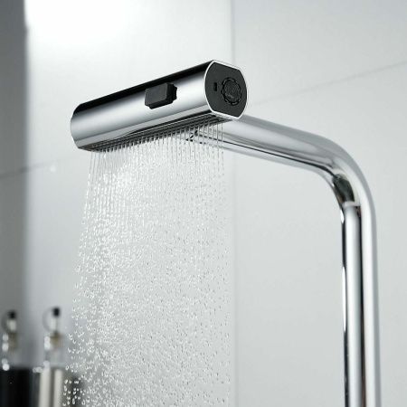 Смеситель для кухни Raffine F203 на мойку хром