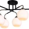 Люстра на штанге Illumico IL0252 IL0252-6CSQ-79 BK AB