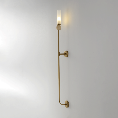 Бра Crystal Lux SIMPLY (СИМПЛЫ) SIMPLY AP1.2 BRASS