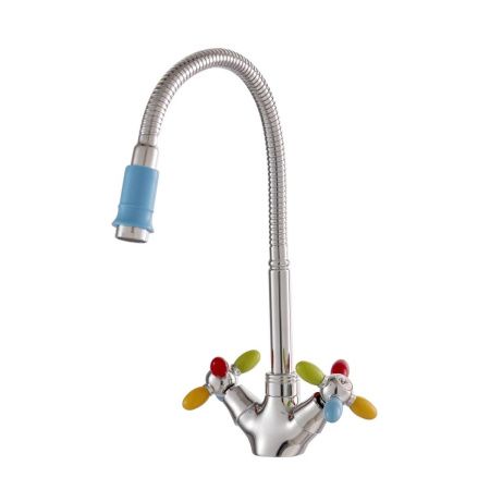 Смеситель для кухни Fashun A43127-87 на мойку хром