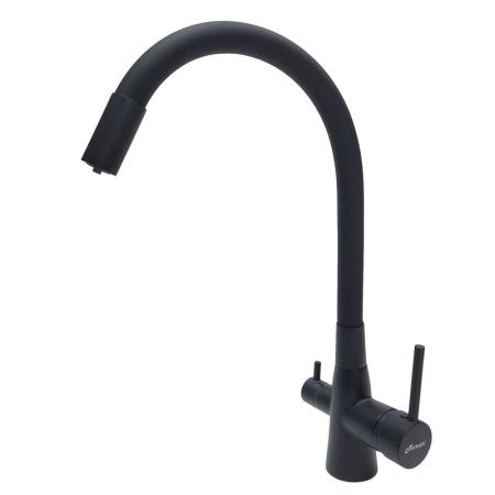 Смеситель для кухни Maretti Project Black PB31RGF71 на мойку черный