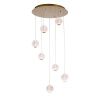 Светильник подвесной Delight Collection Elliot Diamante (Еллиот Диаманте) MD20001012-7A gold