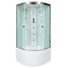 Душевая кабина AvaCan EM5011GM+EL 110х110 четверть круга с крышей ориентация универсальная