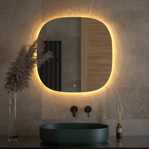 Зеркало в ванную Defesto OPTI DF 2860S 70х70 - фото 3