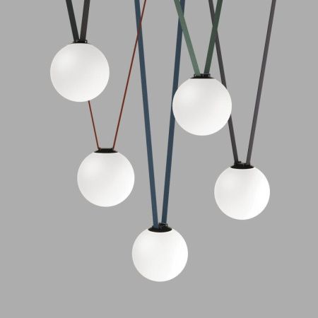 Трековый однофазный светильник Denkirs Belty orb (Белты орб) DK5554-BK