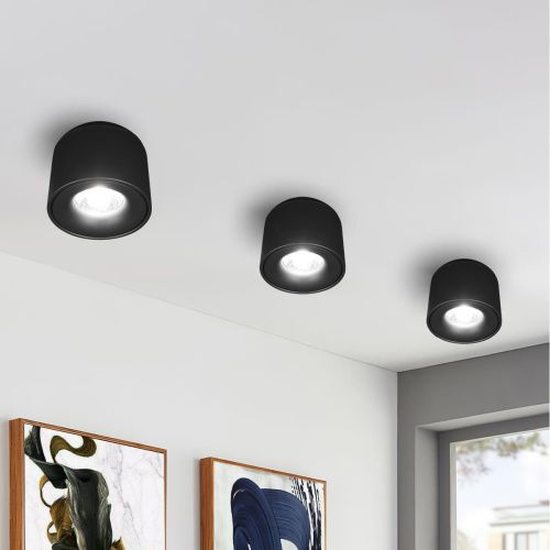 Светильник потолочный Loft It Tictac 10219 Black 4000K - фото 5