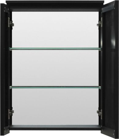 Зеркало-шкаф De Aqua Алюминиум 261757 60х80 подвесной