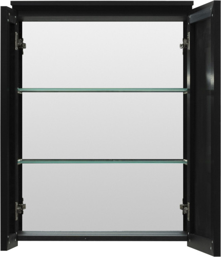 Зеркало-шкаф De Aqua Алюминиум 261757 60х14х77 подвесной - фото 2 Зеркало-шкаф De Aqua Алюминиум 261757 60х14х77 подвесной - фото 2