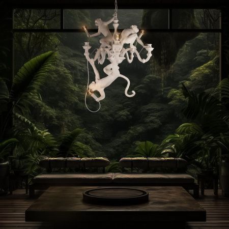 Светильник подвесной Loft It Monkey 10314 White