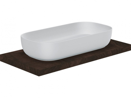 Раковина из санфаянса Scarabeo Glam 1803 76х39 накладная цвет белый